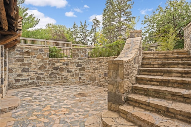 1647 26th St, Minneapolis, MN 55405 - view of patio / terrace featuring fence