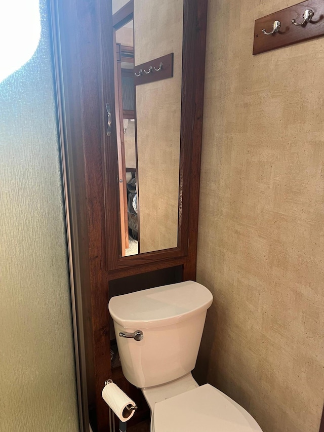 bathroom with toilet
