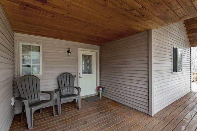 7621 Winter Trl, Breezy Point, MN 56472 - view of wooden deck