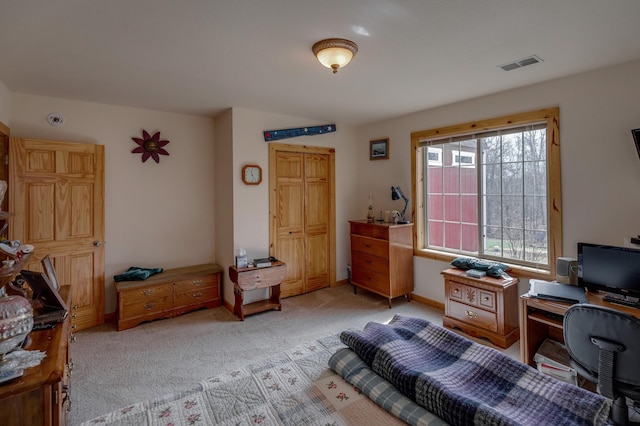 7621 Winter Trl, Breezy Point, MN 56472 - home office featuring light carpet