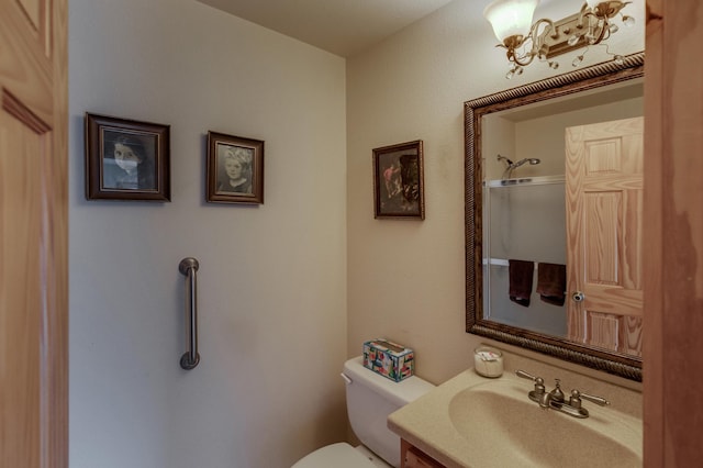7621 Winter Trl, Breezy Point, MN 56472 - bathroom featuring toilet and vanity