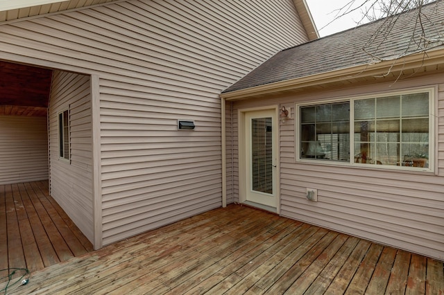 7621 Winter Trl, Breezy Point, MN 56472 - view of wooden terrace