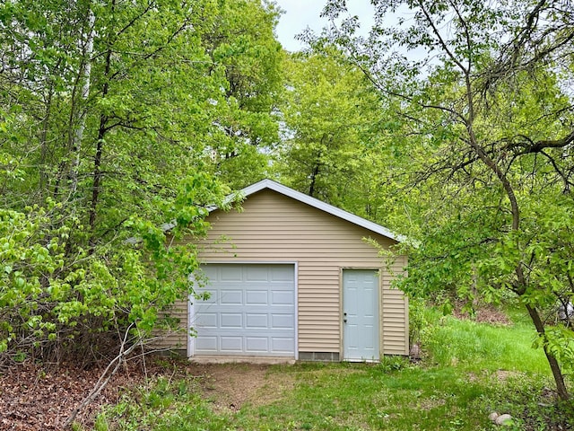 7621 Winter Trl, Breezy Point, MN 56472 - view of detached garage