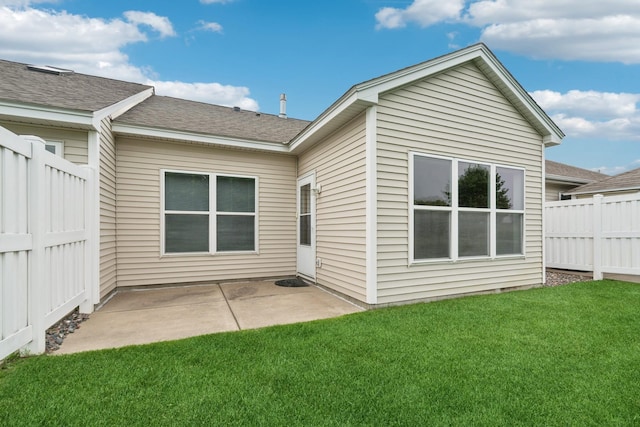 7931 Pinnacle Ave NE, Otsego, MN 55330 - rear view of property featuring a patio area and a shingled roof