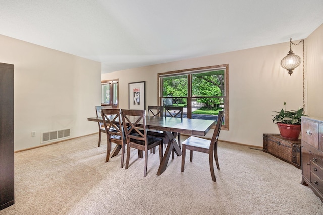 4545 Terraceview Ln N, Plymouth, MN 55446 - dining space featuring light colored carpet and baseboards