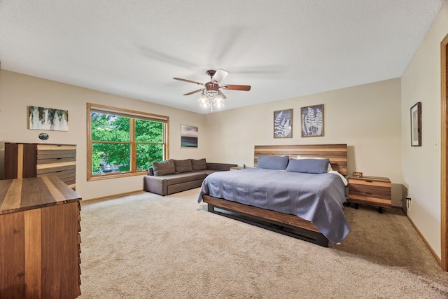 4545 Terraceview Ln N, Plymouth, MN 55446 - carpeted bedroom featuring baseboards and a ceiling fan