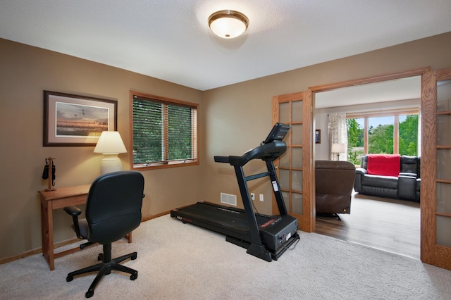 2806 Jasmine Ct, Saint Cloud, MN 56301 - carpeted office with baseboards