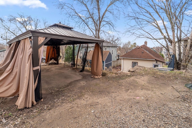 2943 Taylor St NE, Minneapolis, MN 55418 - view of parking / parking lot with a gazebo