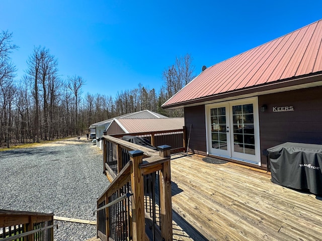 17783 Lookout Tower Rd NE, Hines, MN 56647 - view of wooden terrace