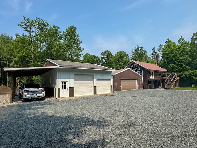 17783 Lookout Tower Rd NE, Hines, MN 56647 - garage featuring a garage