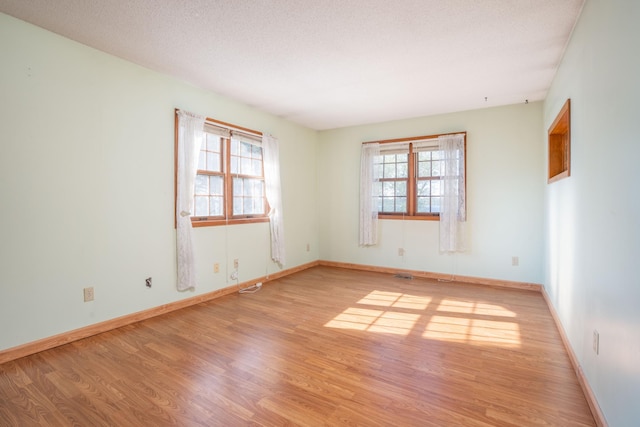 1122 Andrew Dr NE, Lake Andrew Twp, MN 56273 - empty room with plenty of natural light, light wood-type flooring, and baseboards