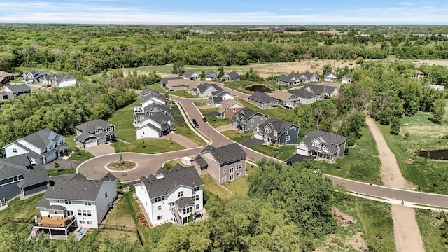 6674 Annabelle Ct, Corcoran, MN 55340 - aerial view of property's location with nearby suburban area and a heavily wooded area