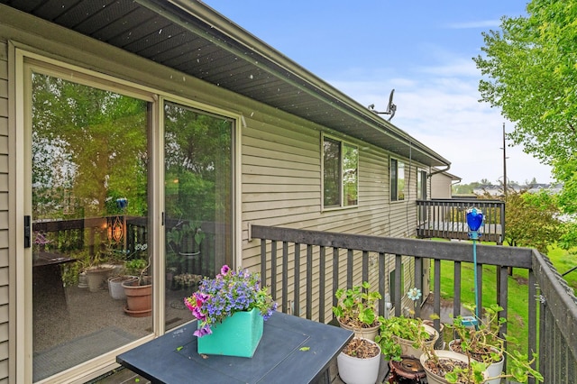 8366 Parkview Ave NE, Otsego, MN 55330 - view of wooden terrace