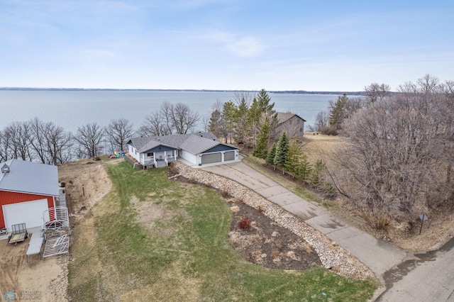 42871 Lida View Ln, Lida Twp, MN 56587 - aerial view of property and surrounding area featuring a nearby body of water