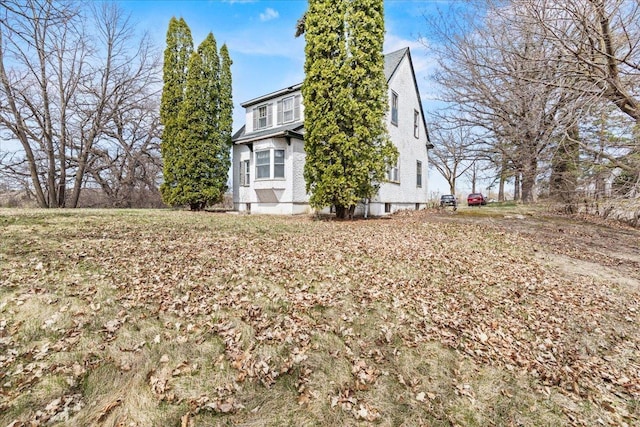 view of side of property