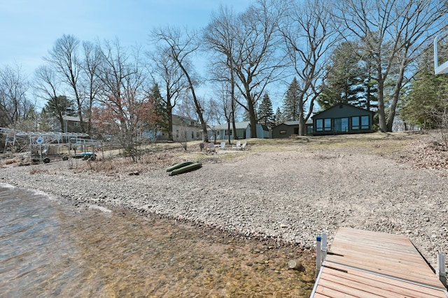 1011 Burgs Park Dr, Shell Lake, WI 54871 - view of yard