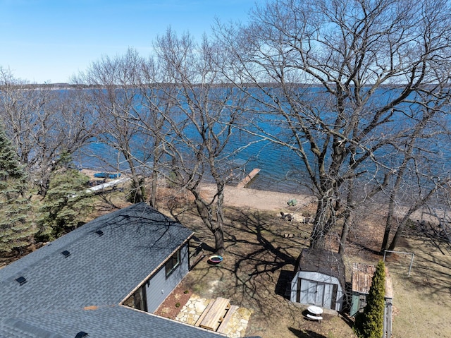 1011 Burgs Park Dr, Shell Lake, WI 54871 - birds eye view of property