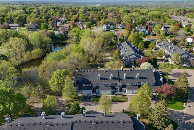8397 Corcoran Cir Unit 26, Inver Grove Heights, MN 55076 - aerial overview of property's location with nearby suburban area