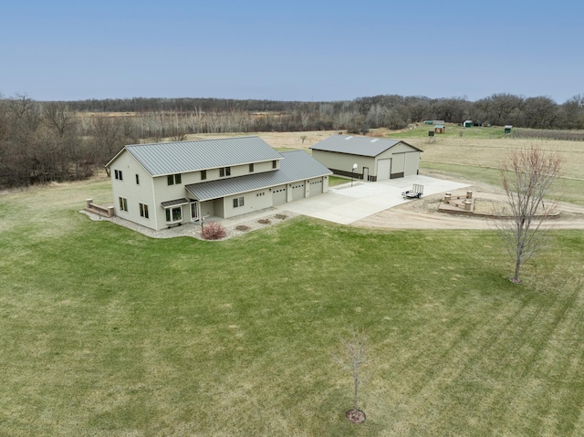 drone / aerial view