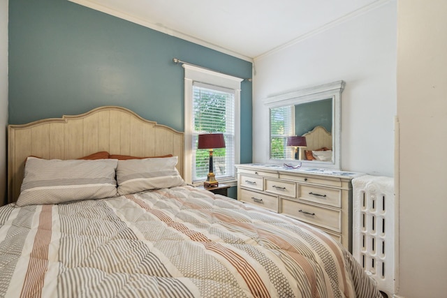 3304 Longfellow Ave, Minneapolis, MN 55407 - bedroom featuring crown molding and wainscoting
