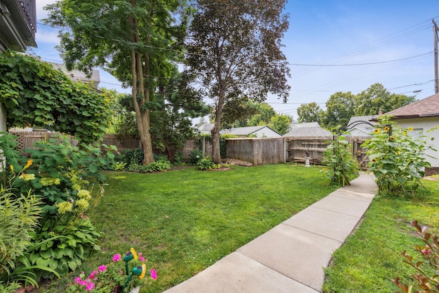 3304 Longfellow Ave, Minneapolis, MN 55407 - view of yard with a fenced backyard