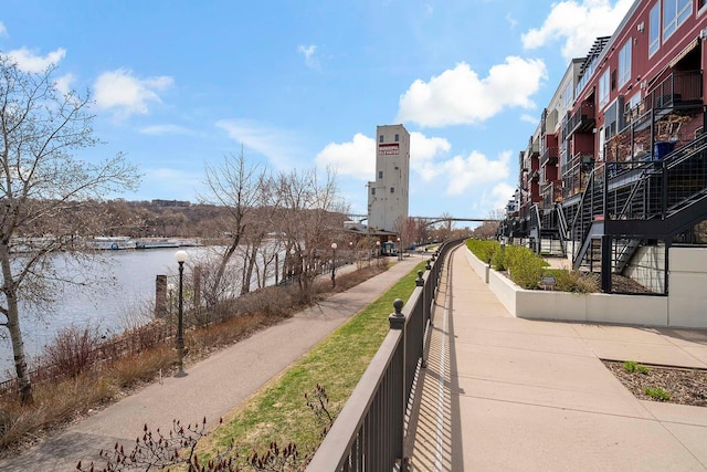 240 Spring St Unit 413, Saint Paul, MN 55102 - view of property's community with a water view and fence