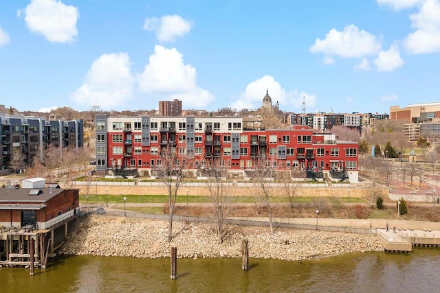 240 Spring St Unit 413, Saint Paul, MN 55102 - dock area with a water view