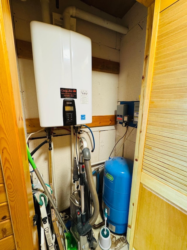 41820 Bald Eagle Dr, Marcell Twp, MN 56628 - utilities featuring tankless water heater