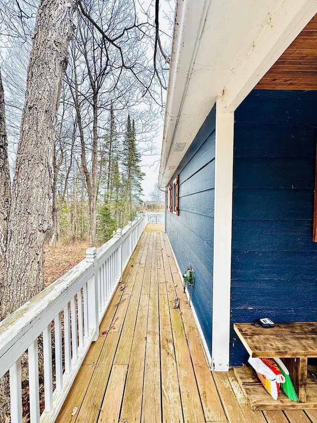 41820 Bald Eagle Dr, Marcell Twp, MN 56628 - view of deck
