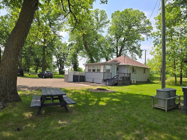 50967 Wymer Lake Trl, Hobart Twp, MN 56544 - view of green lawn