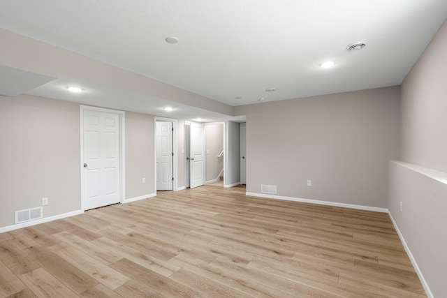 5928 Th St W, Lakeville, MN 55044 - finished below grade area featuring baseboards, light wood finished floors, and recessed lighting