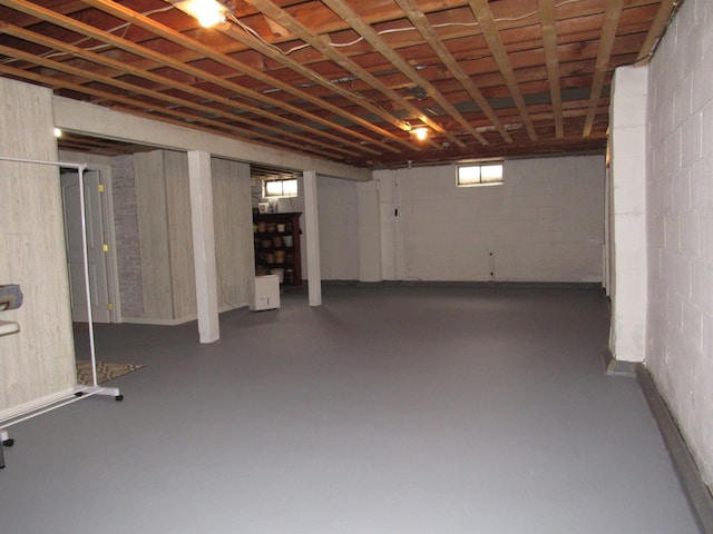 218 Lake Ave E, Fulda, MN 56131 - basement with concrete block wall