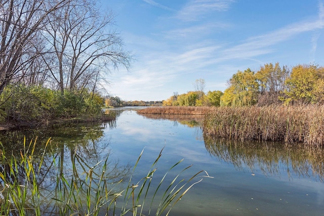 property view of water
