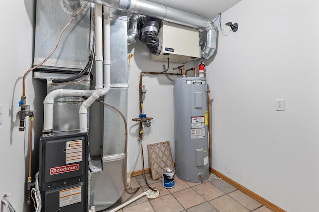 7051 Fox Rd, Baxter, MN 56425 - utility room with water heater