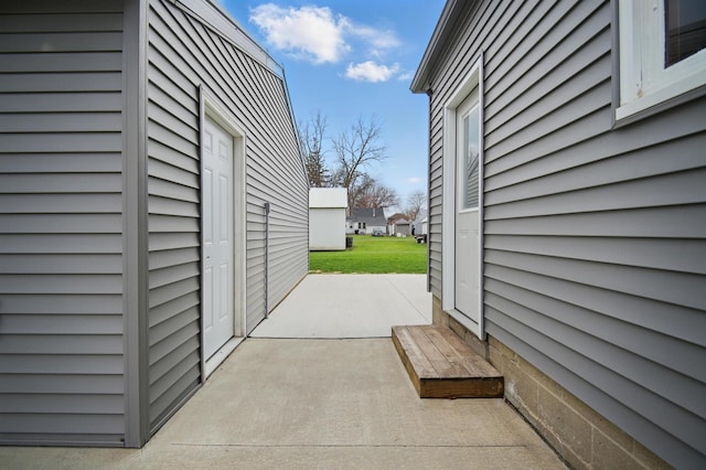 235 3rd St NE, Blooming Prairie, MN 55917 - view of patio / terrace