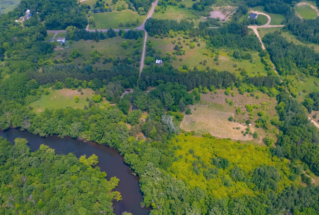 16905 211th Ave NW, Big Lake Twp, MN 55309 - aerial view of a nearby body of water and a forest