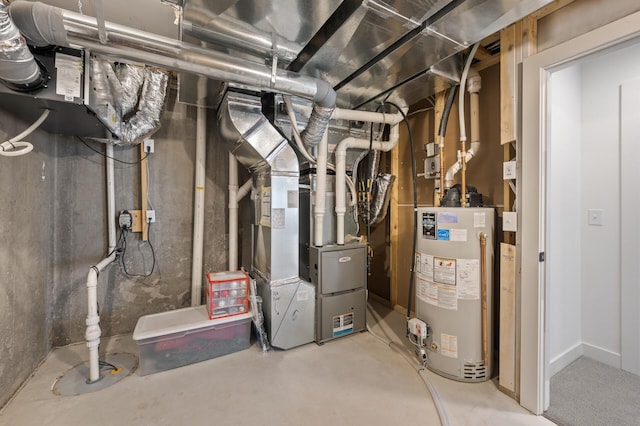 4429 Arbor Dr, Woodbury, MN 55129 - utility room with water heater