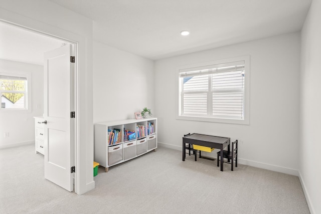 4429 Arbor Dr, Woodbury, MN 55129 - playroom featuring carpet flooring and baseboards