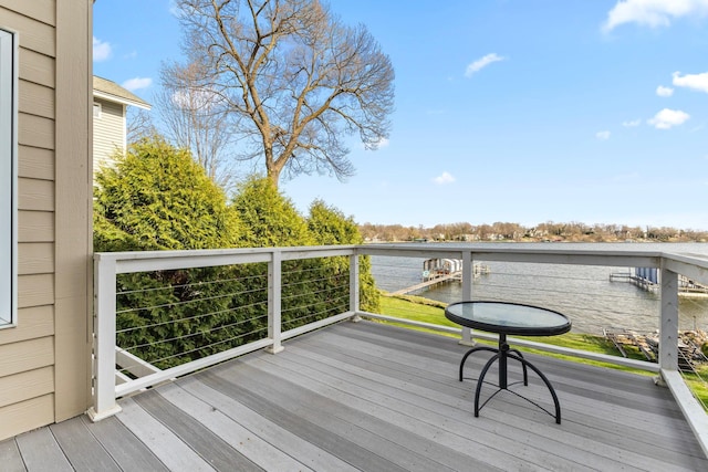 4101 Highwood Rd, Orono, MN 55364 - view of wooden terrace