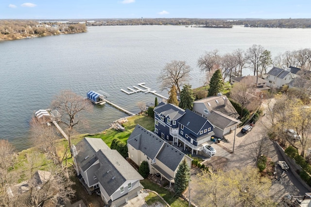 4101 Highwood Rd, Orono, MN 55364 - drone / aerial view with a water view