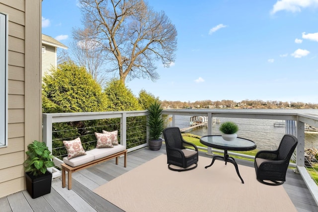 4101 Highwood Rd, Orono, MN 55364 - view of wooden deck