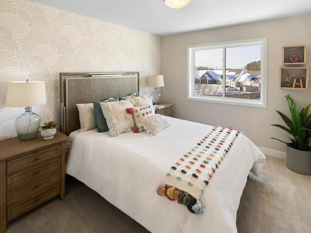 7881 Austin Way, Inver Grove Heights, MN 55077 - bedroom with wallpapered walls and carpet