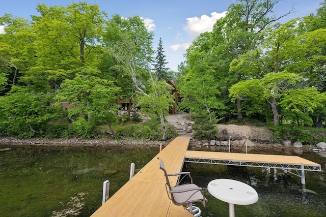 6070 Pilger Ave NW, Annandale, MN 55302 - dock area with a water view