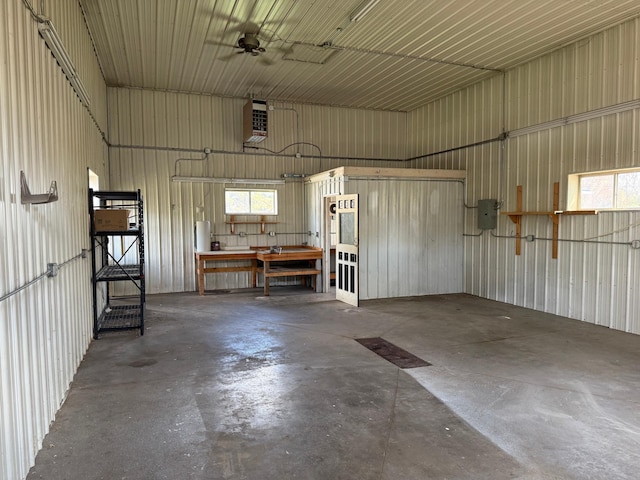 300 4th St SW, Little Falls, MN 56345 - garage with metal wall
