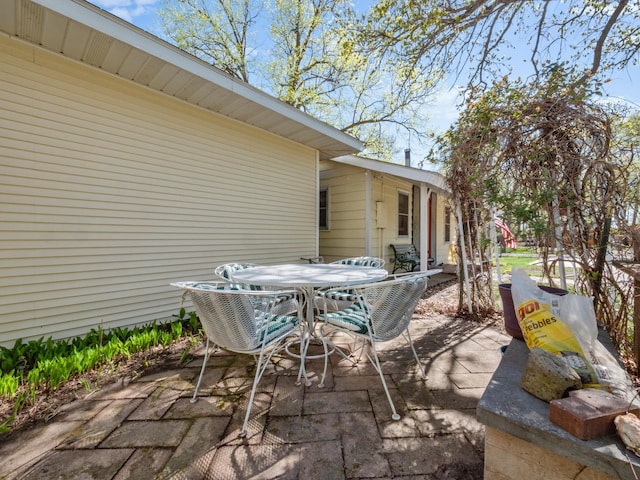 1007 Van Dyke Rd NW, Alexandria, MN 56308 - view of patio / terrace featuring outdoor dining space
