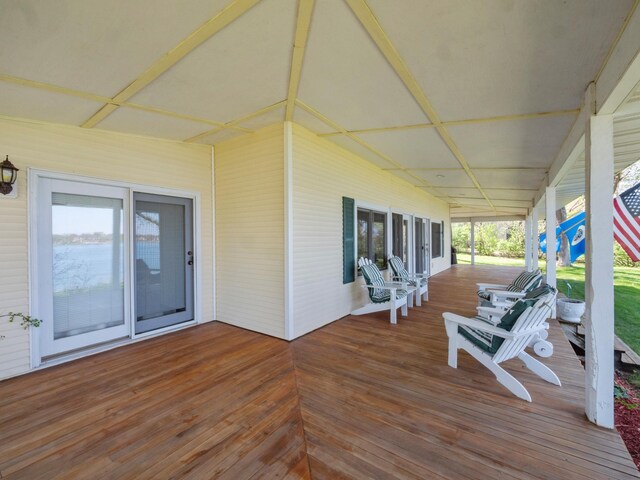 1007 Van Dyke Rd NW, Alexandria, MN 56308 - view of deck
