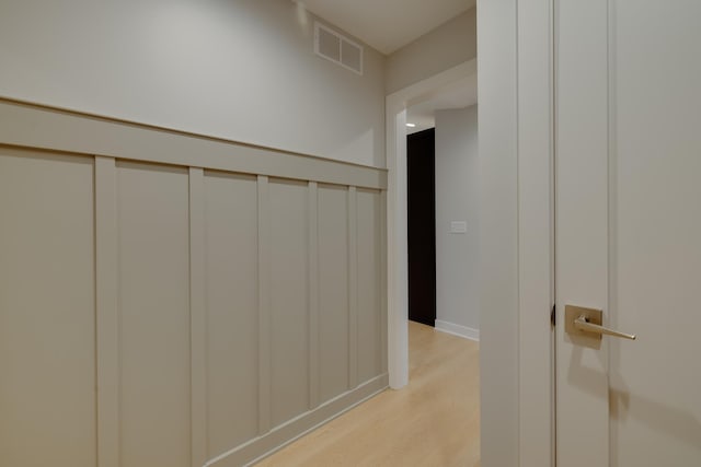 1824 Brandt Dr NE, Byron, MN 55920 - corridor with light wood finished floors and baseboards