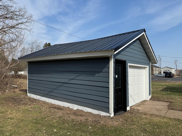 115 Prentice St, Clayton, WI 54004 - view of detached garage
