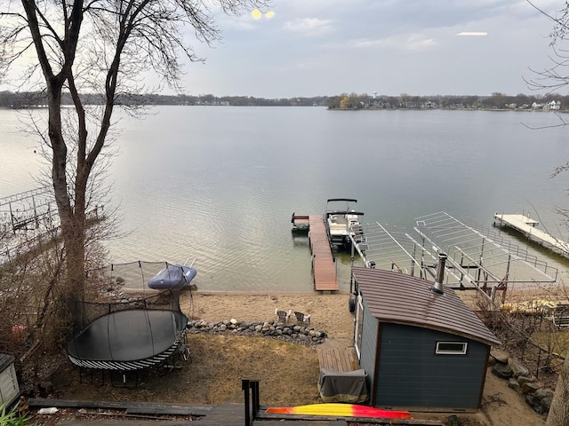 5060 Condons St SE, Prior Lake, MN 55372 - dock with a water view
