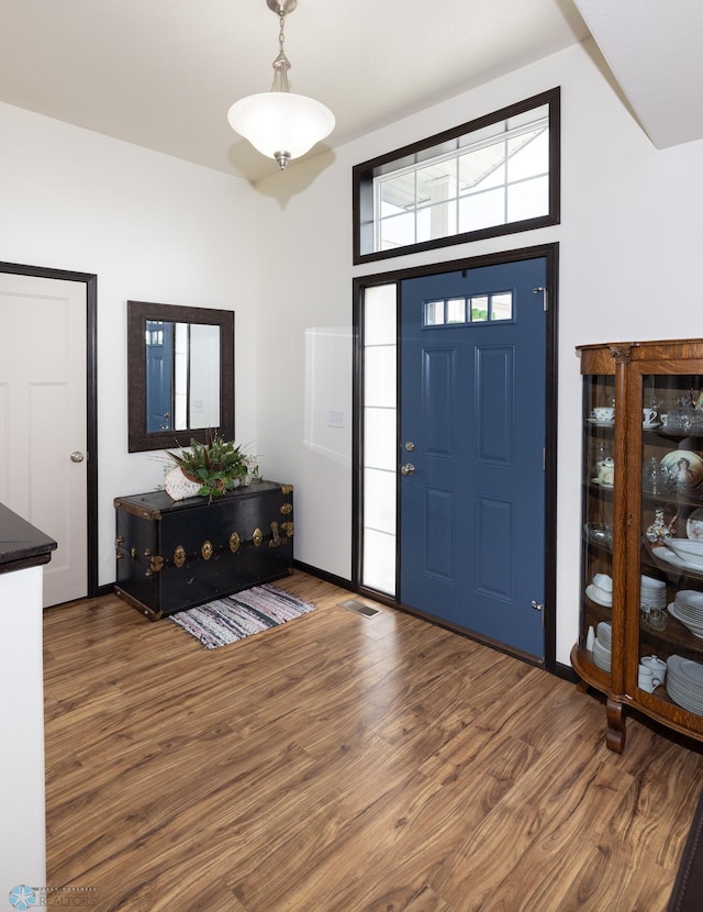 3497 50th St S, Fargo, ND 58104 - entrance foyer featuring wood finished floors